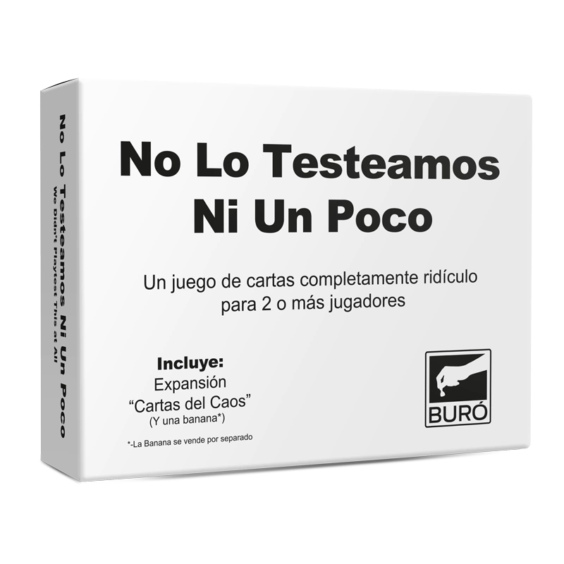 No lo testeamos ni un poco