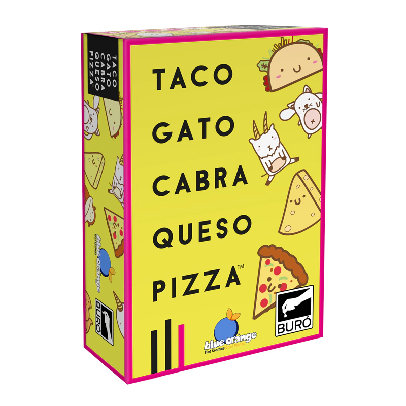 Taco gato cabra queso pizza